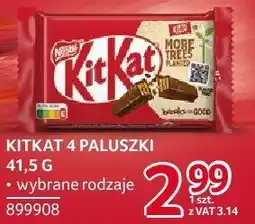 Selgros Baton KitKat 4 Paluszki różne rodzaje oferta