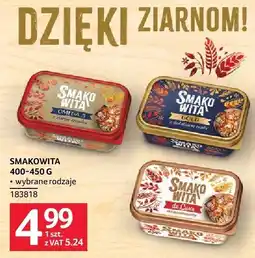 Selgros Margaryna Smakowita różne rodzaje oferta