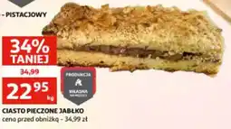Auchan Ciasto pieczone jabłko oferta