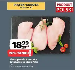 Netto Filet z piersi z kurczaka Sztuka Mięsa Mega Paka oferta
