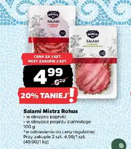 Netto Salami Mistrz Rohus oferta