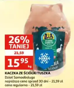 Auchan Kaczka ze ściółki tuszka oferta