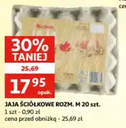 Auchan Jaja ściółkowe rozm. m oferta