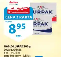 Auchan Masło lurpak oferta