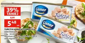 Auchan Tuńczyk kawałki lisner oferta