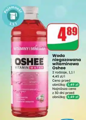 Dino Woda niegazowana witaminowa Oshee oferta