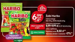 Żabka Żelki Haribo różne rodzaje oferta
