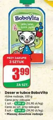 Dino Deser w tubce BoboVita oferta