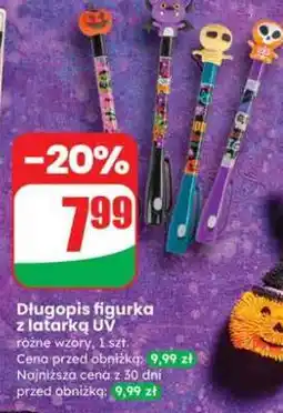 Dino Długopis figurka z latarką UV oferta