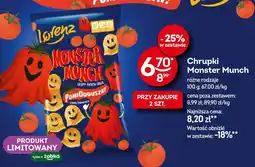 Żabka Chrupki Monster Munch różne rodzaje Lorenz oferta