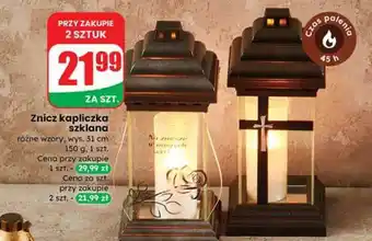 Dino Znicz kapliczka szklana oferta