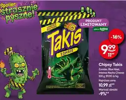 Żabka Chipsy Takis Zombie, Blue Heat, Intense Nacho Cheese oferta