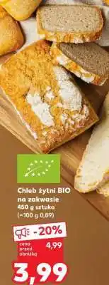 Kaufland Chleb żytni BIO na zakwasie oferta