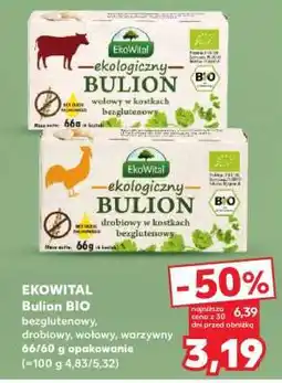 Kaufland EKOWITAL Bulion BIO oferta