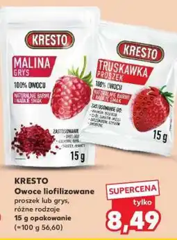 Kaufland KRESTO Owoce liofilizowane oferta