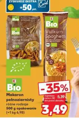 Kaufland Makaron pełnoziarnisty oferta