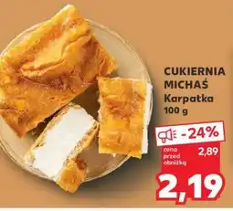 Kaufland CUKIERNIA MICHAŚ Karpatka 100 g oferta