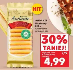 Kaufland Andante biszkopty oferta
