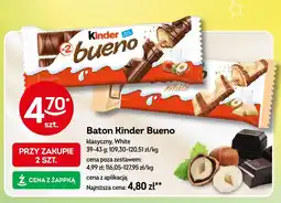 Żabka Baton Kinder Bueno White oferta