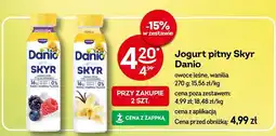 Żabka Jogurt pitny Skyr Danio owoce leśne, wanilia oferta
