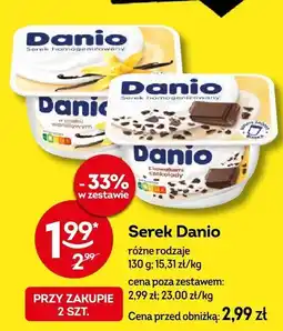 Żabka Serek Danio różne rodzaje oferta