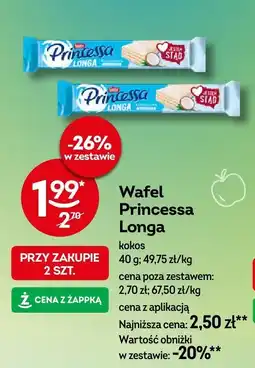Żabka Wafel Princesssa Longa kokos oferta
