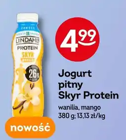 Żabka Jogurt pitny Skyr Protein wanilia, mango Lindahls oferta