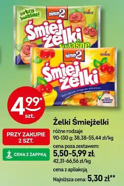 Żabka Żelki Śmiejżelki różne rodzaje nimm2 oferta