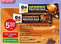 Żabka Baton Go On Wonder Protein Bar banana caramel flavour oferta