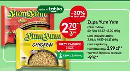 Żabka Zupa Yum Yum różne rodzaje oferta