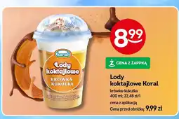 Żabka Lody koktajlowe Koral krówka-kukułka oferta