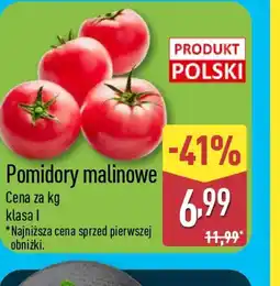 ALDI Pomidory malinowe oferta