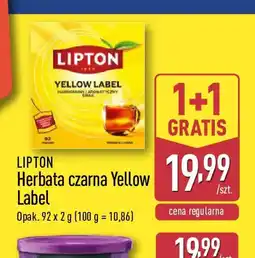 ALDI Lipton Herbata czarna Yellow Label oferta