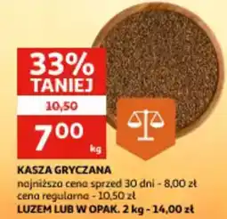 Auchan Kasza gryczana oferta