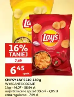 Auchan Chipsy lay's oferta