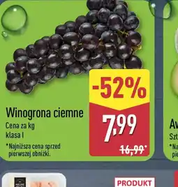 ALDI Winogrona ciemne oferta