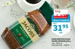 Auchan Kawa rozpuszczalna jacobs kronung oferta