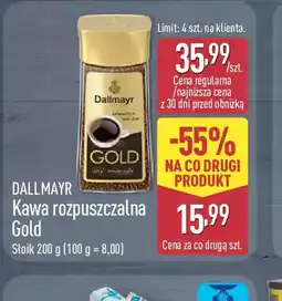 ALDI Dallmayr Kawa rozpuszczalna Gold oferta