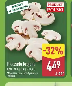 ALDI Pieczarki krojone oferta