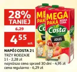 Auchan Napój costa oferta