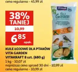 Auchan Kule łojowe dla ptaków vita garden vitakraft oferta