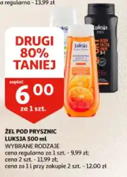 Auchan Žel pod prysznic luksja oferta