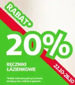 Auchan Ręczniki łazienkowe oferta