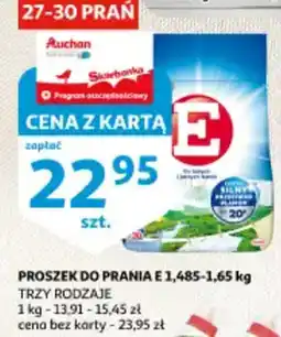 Auchan Proszek do prania e oferta