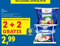Lidl Ser mozzarella light mini Pilos oferta