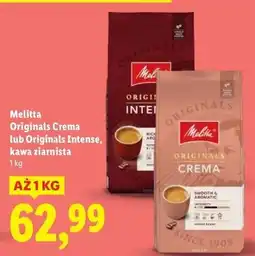 Lidl Kawa intense Melitta oferta