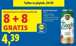 Lidl Piwo Zatecky Svetly Lezak oferta