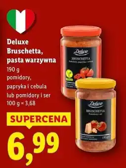 Lidl Sos bruschetta pomidory i bazylia Deluxe (Schwarz) oferta