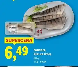 Lidl Sandacz filet ze skórą oferta
