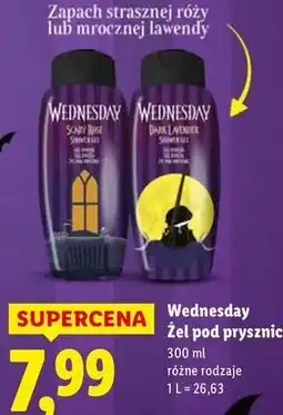 Lidl Żel pod prysznic wednesday dark lavender oferta